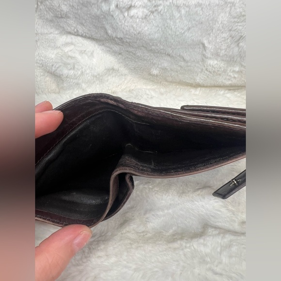 Gucci Brown Leather Wallet - Picture 4 of 11